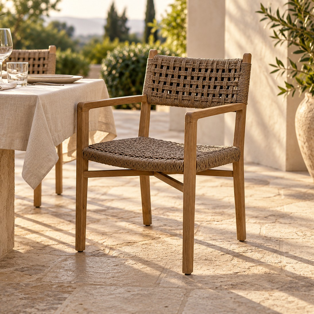 Καθίσματα Teak
